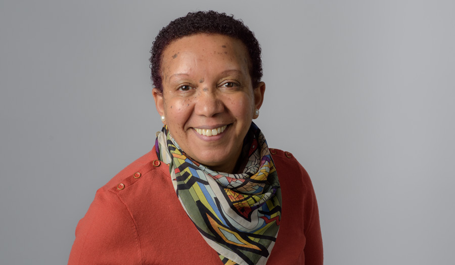 Photo of a female Principal Lecturer in Early Childhood Studies, Berhane Dory