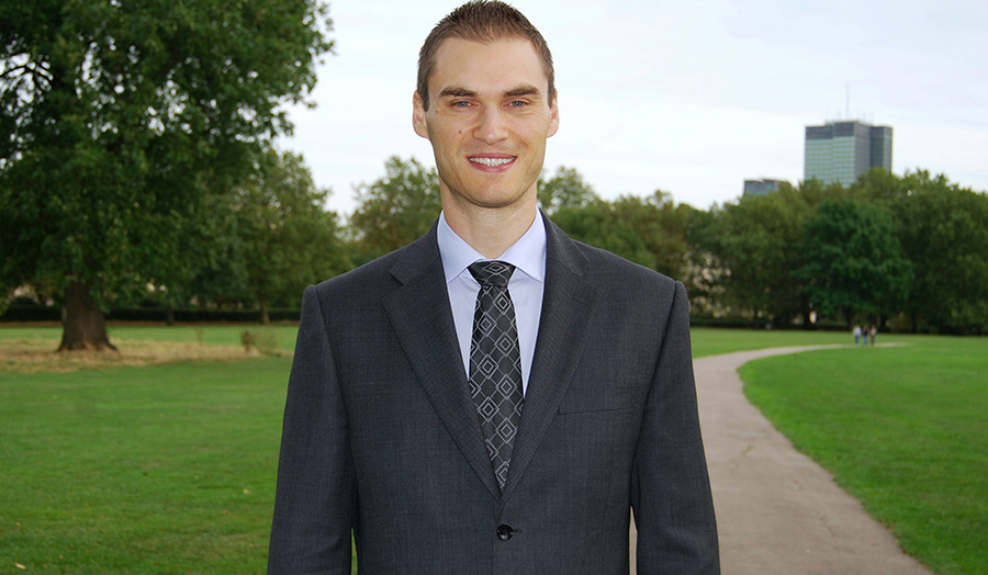 Photograph of Georgi Kolev, Banking and Finance BSc (Hons) student.