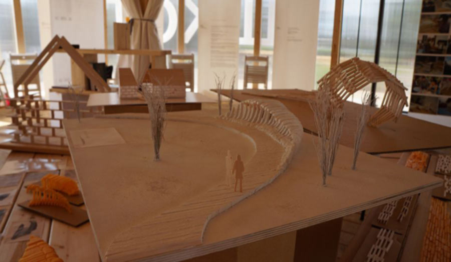 Moscow Architecture School Model View