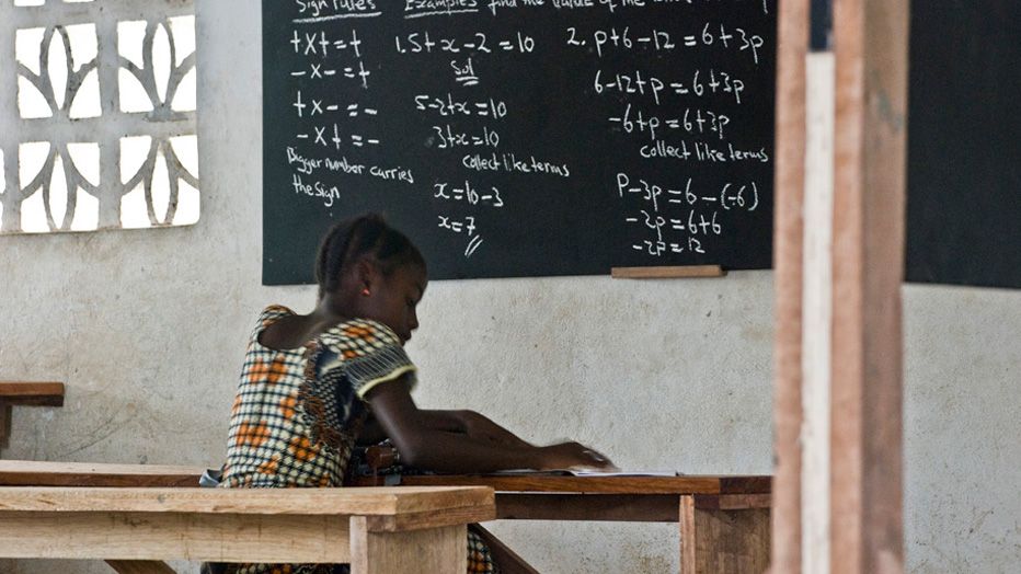 1 classroom in use freetown