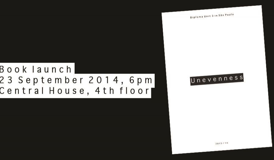Please join us for the launch of the publication Unevenness at Central House on the 23rd September at 6pm