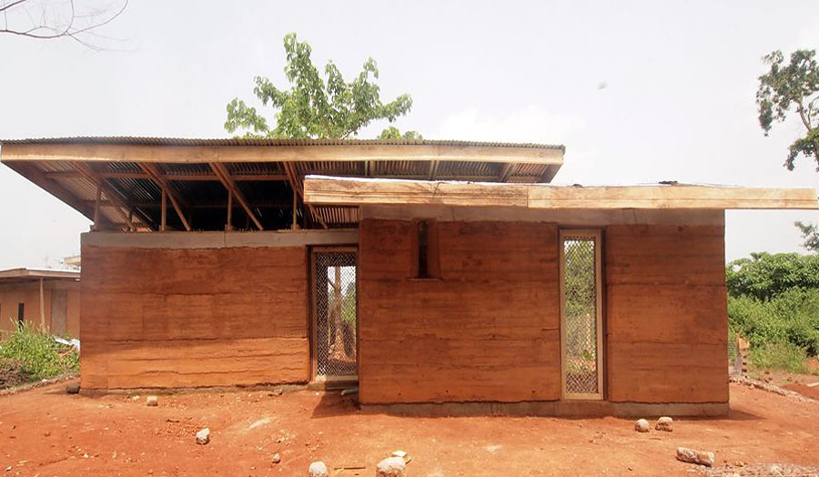 Nkabom House. Designed by Cass Architecture Student Anna Webster