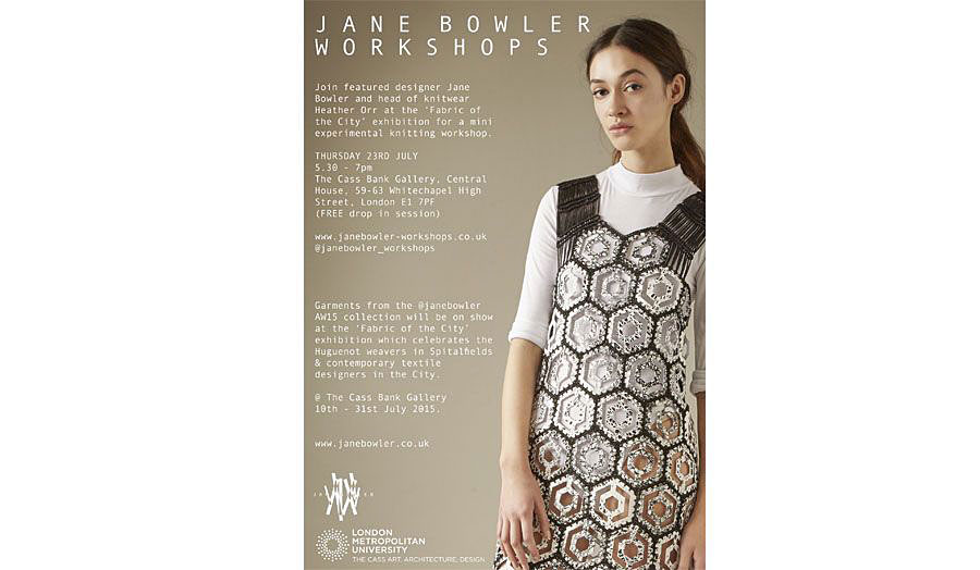 Jane Bowler Workshops poster