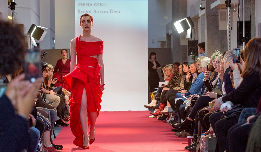 Project Red catwalk show at The Cass in 2018