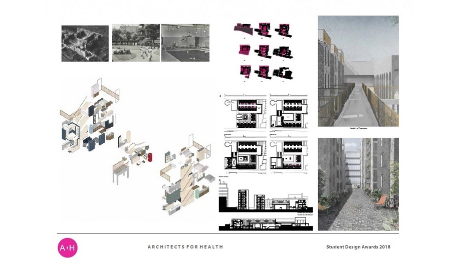Winning Design Board for Architects for Health Competition