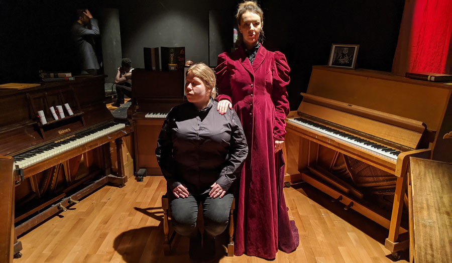 Antonina Kozielska and Carla Williams in The Institute by TailWag Productions