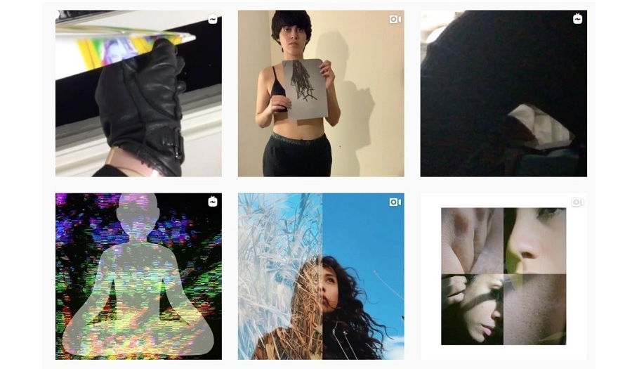 grid of insta images