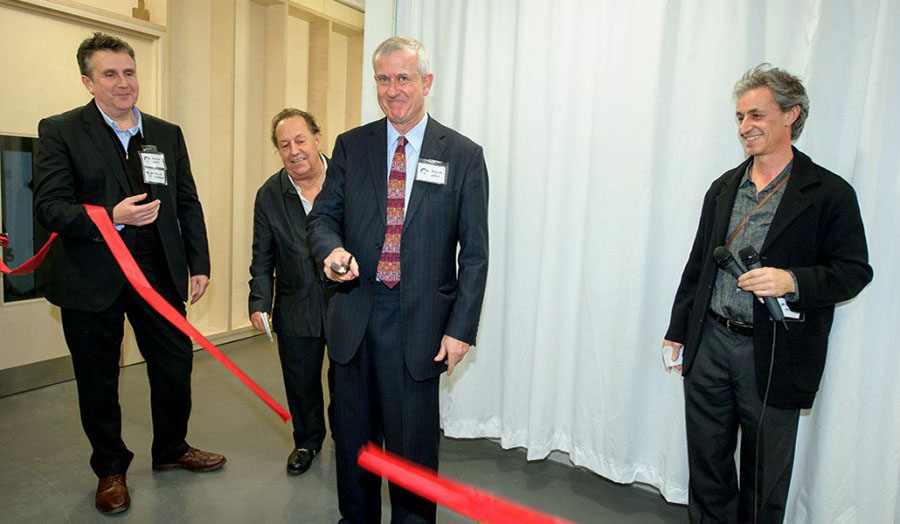 Malcolm Gillies opens The Cass Central House building