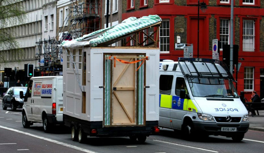 Previous Mobile Room by Studio 3 (2008/9) to be converted into new Mobile Community Hub