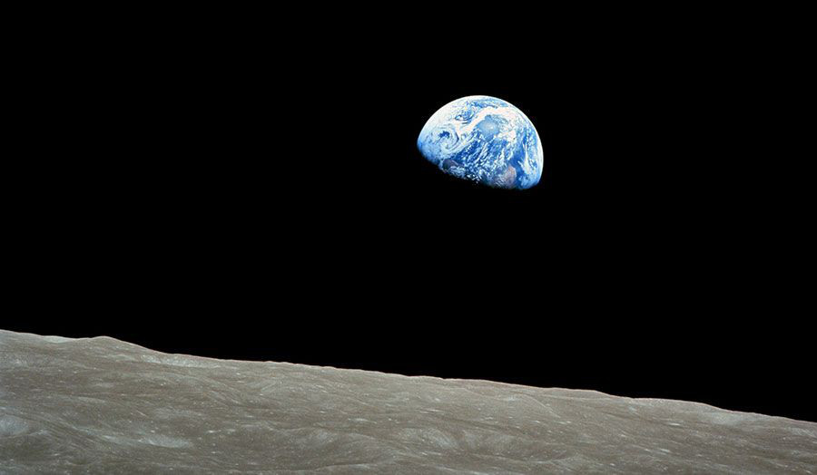 "Earthrise", NASA, 1968