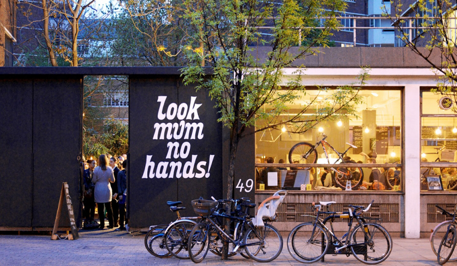 Look Mum No Hands! Branding by OPX. 