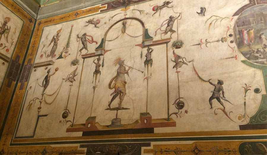 Fresco in Palazzo Vecchio, Florence.