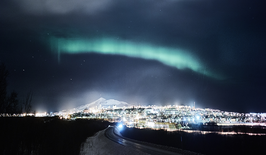 An image of Kiruna in Sweden