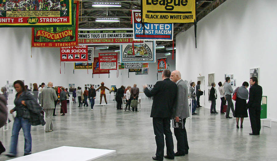 ‘From one revolution to another’ Jeremy Deller at the Palais de Tokyo, 2008, photo: Jean-Pierre Dalbéra, Wikimedia Commons