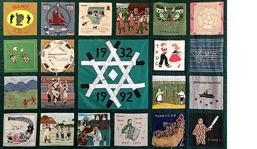 Rituals and traditions quilt, Cecil Sharp House