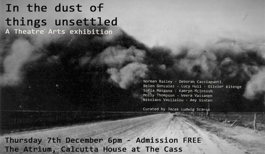 An image advertising a Cass exhibition called, 