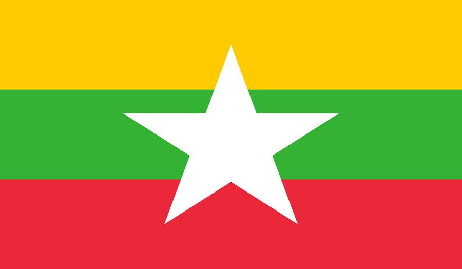 Myanmar/Burma flag