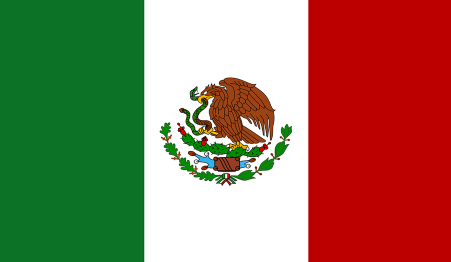 Country flag for Mexico