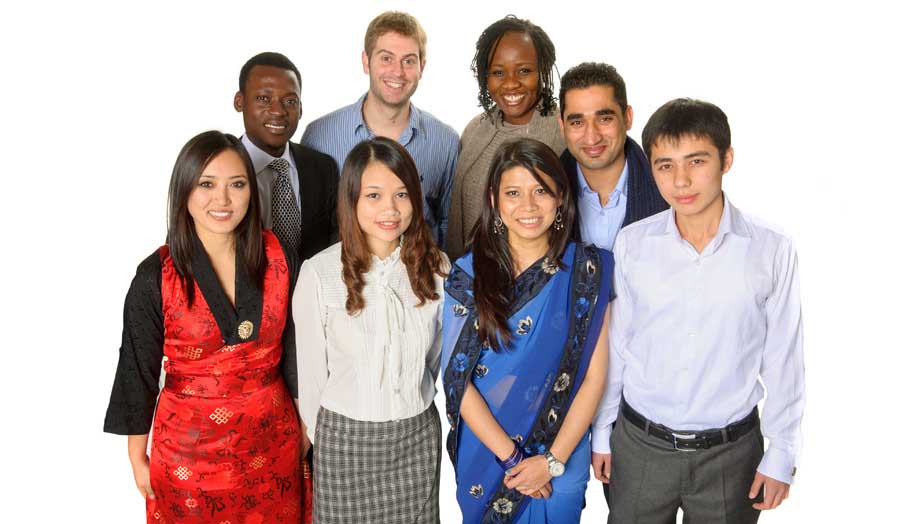Image of previous scholarship students