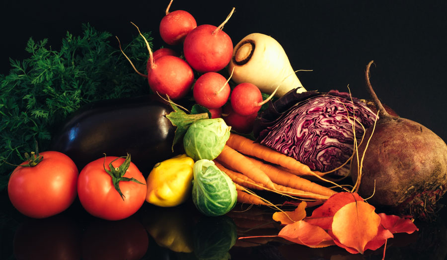 selection of vegetables 