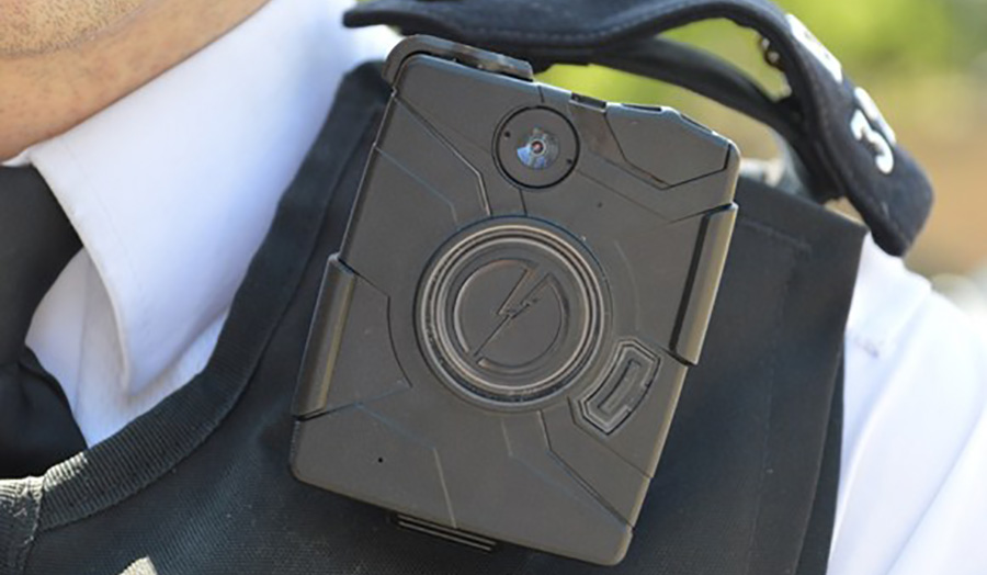 Stock image of the body camera