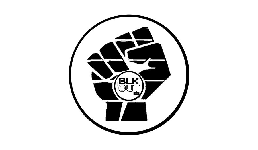 Logo of the BLK OUT organisation
