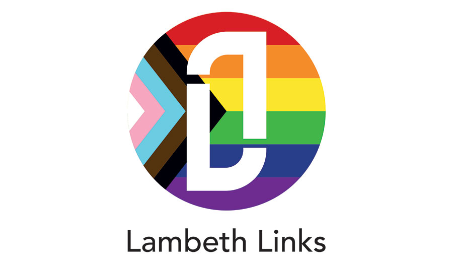 Logo of the local non-governmental organisation Lambeth Links