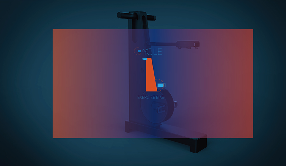 a design for an exercise bike