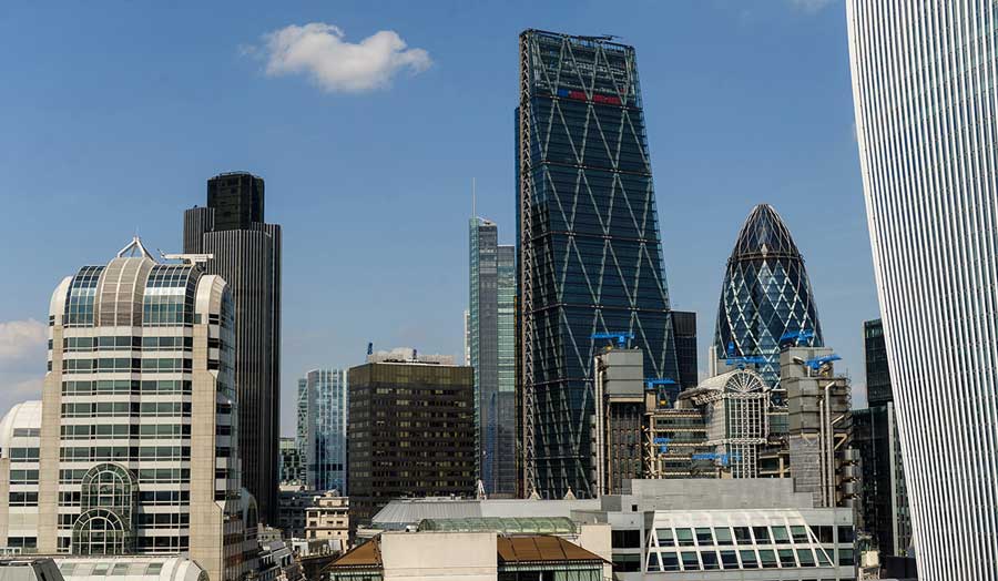 City of London cityscape