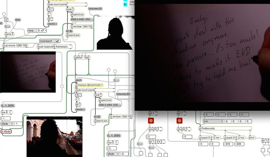 Loop, Interactive game/installation by Kristupas Sniras