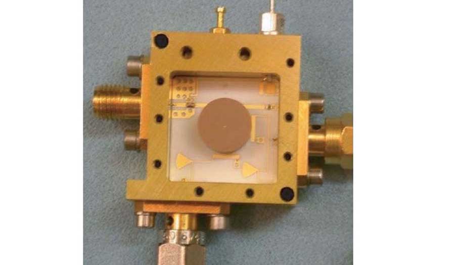 Image of a dielectric resonator stabilized oscillator