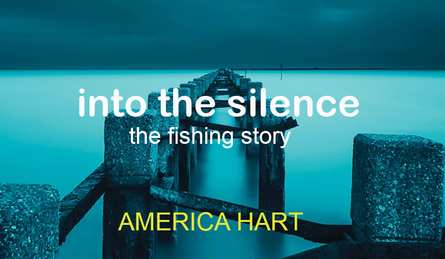 Front cover of the new book into the silence: the fishing story