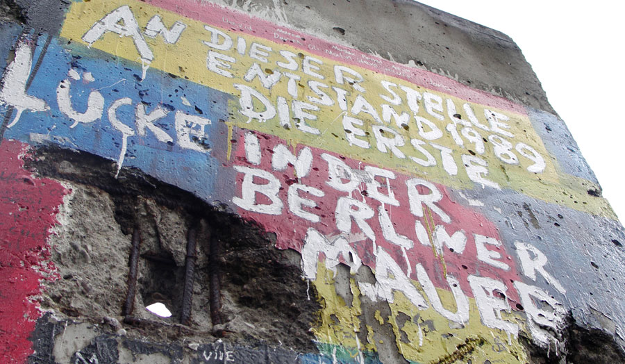 Berlin wall graffiti