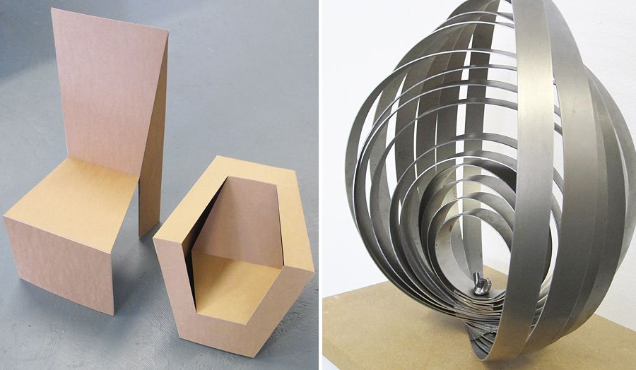 Chairs (L) and Circles (R)By Talia Staszewski (L) and Alani Mohd Fadzil (R)