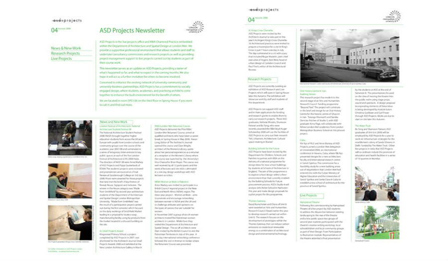 ASD Projects Newsletter 04