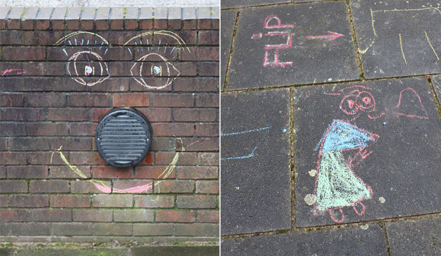 Chalking Austin Estate Hayes