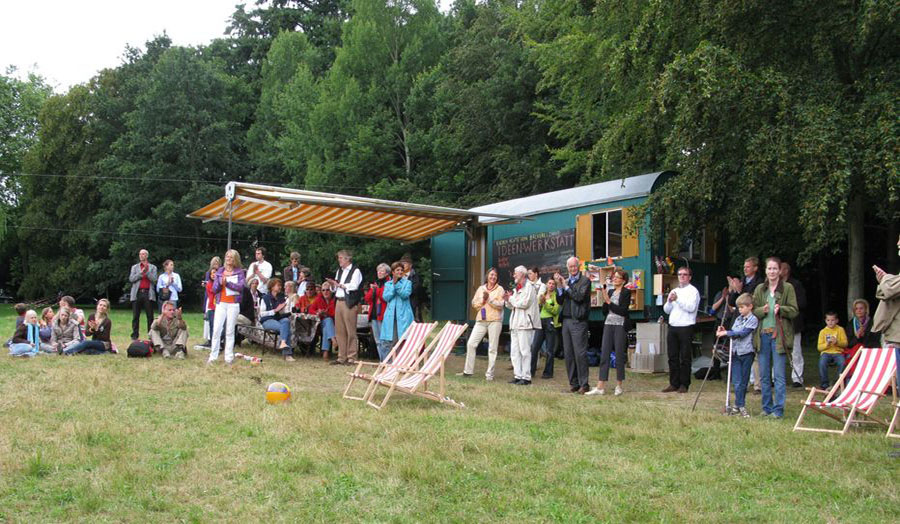 Final Event Ideenwerkstatt Summer 2009 Outdoor stage