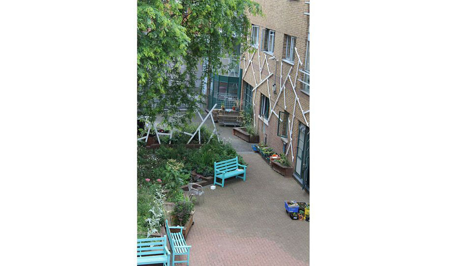 Providence Row Courtyard garden