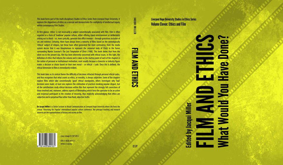 John Keefe Explorations of Ethics in Film Studies