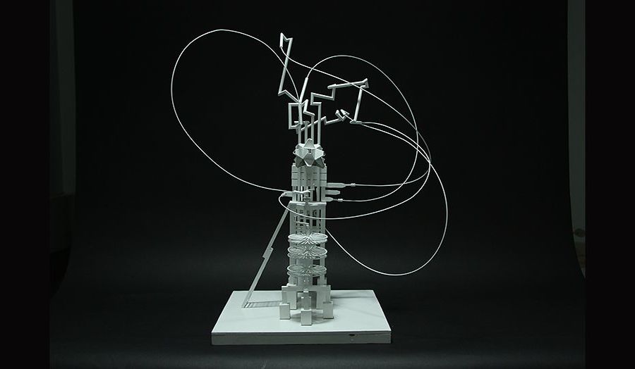 3D artwork model titled The Device, by Ramona Bittere and Nikol Pechova