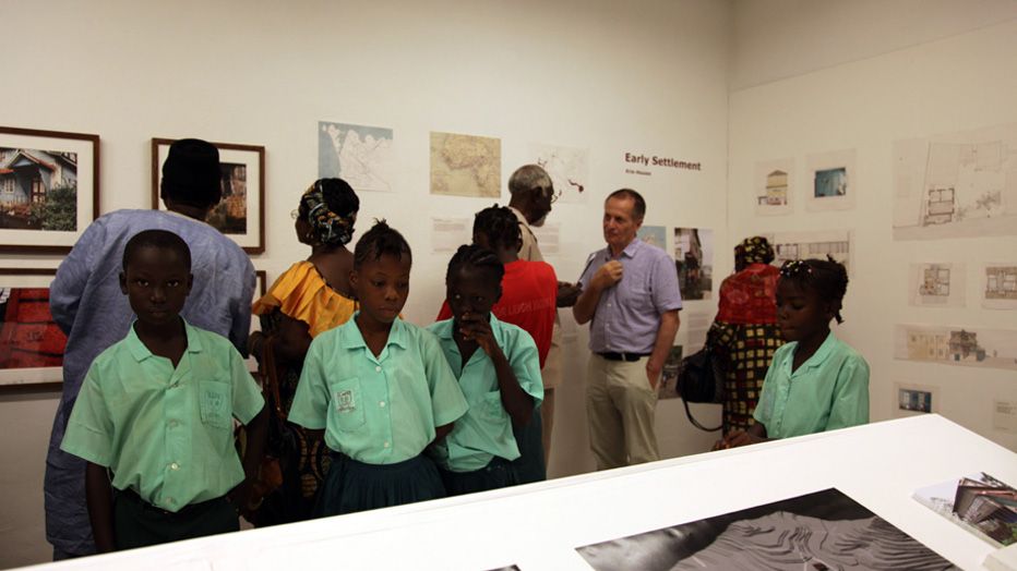 Kaningo students see their school exhibited Freetown