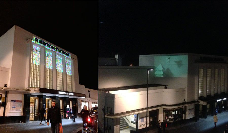 Surbiton Station - Test Projection by Cass Animators