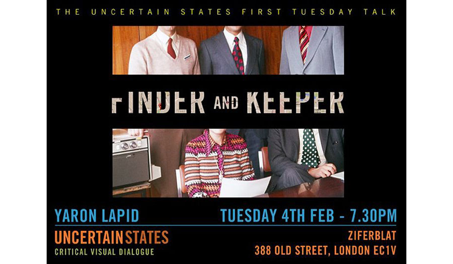 The Uncertain States First Tuesday Talk Presents