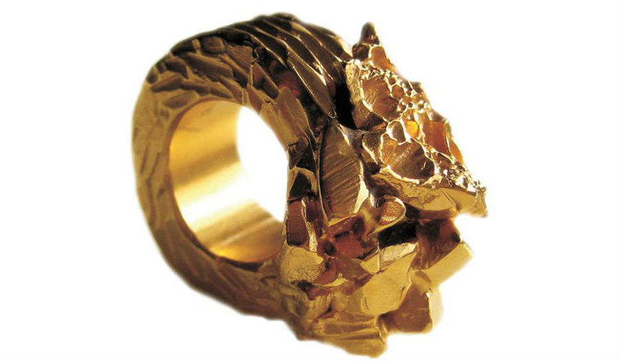 A gold ring