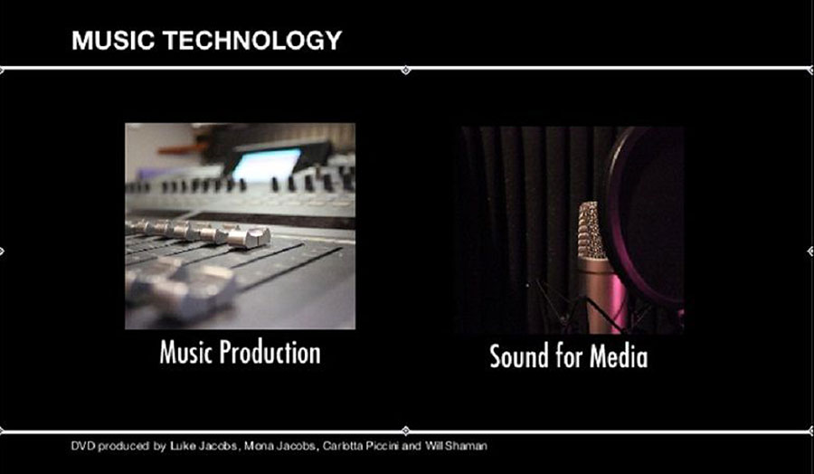 New DVD showcases best work by Cass Music Technology Students