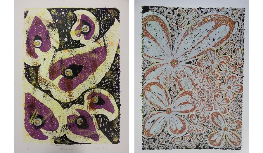 Floral prints by Natalia Nikoulina