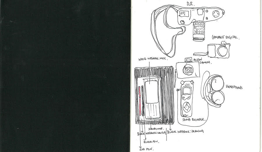 Drawings of audio devices