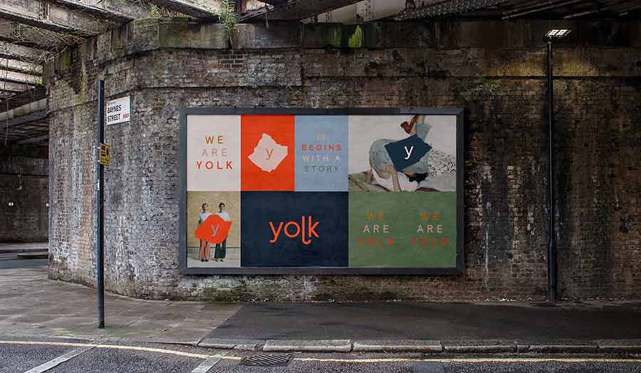 Yolk, Billboard in Shoreditch