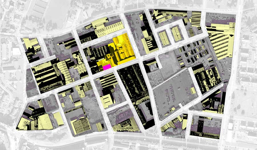 Mapping Mile End site