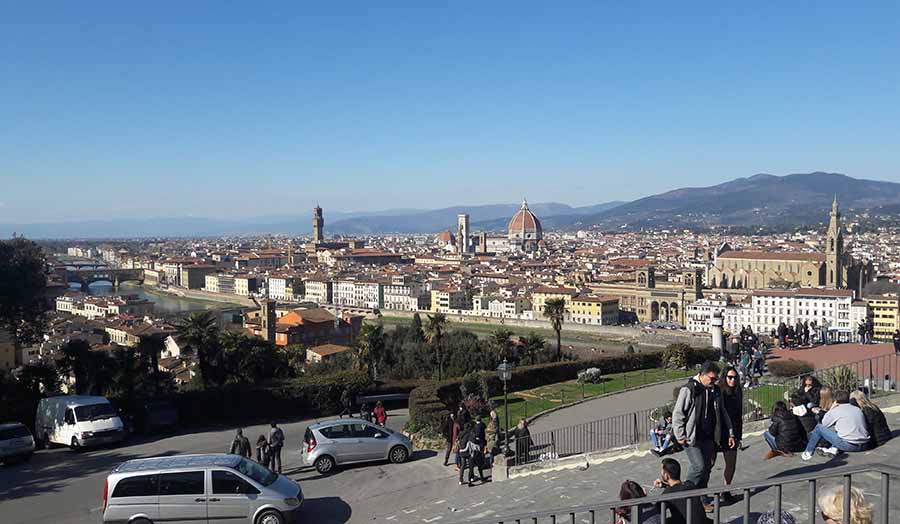 Panorama of Florence Skyline